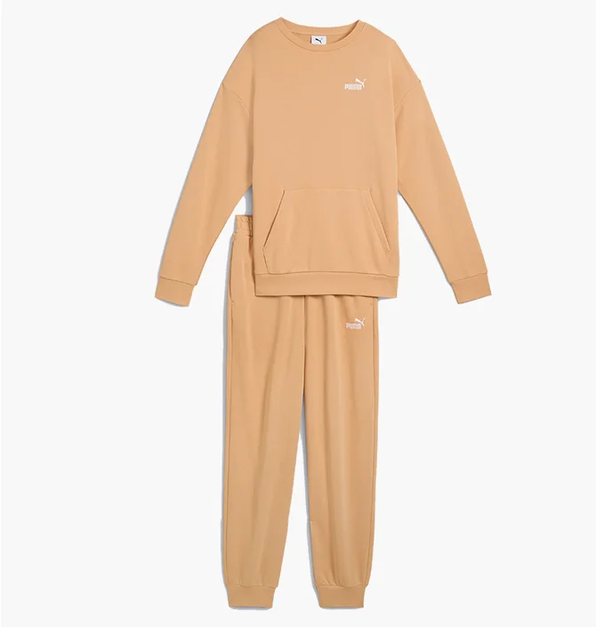 Спортивный костюм женский Puma Relaxed Sweat Suit Tr Beige 685074-63