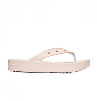 Тапочки женские CROCS Classic Platform Flip Beige 207714-6UR