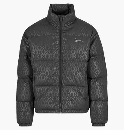 Пуховик чоловічий Karl Kani Signature Black PD00007549