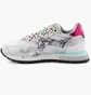 Кроссовки женские D.Franklin Vibla Zig Patch White/Grey DFSH378006-SILV