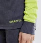 Термобелье детское Craft Baselayer Grey/Green 1905355-995618