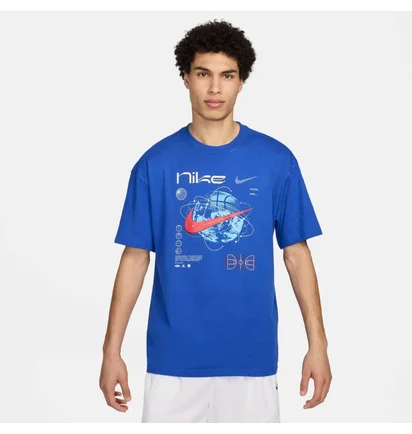Футболка мужская Nike Max90 Basketball T-Shirt Blue FV8418-480