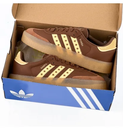 Кроссовки женские Adidas Sambae Prebrn Brown JS3958