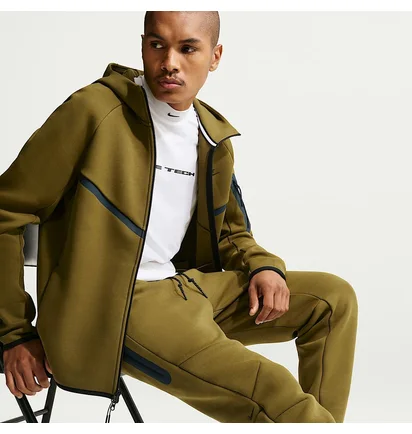 Штаны мужские Nike Tech Fleece Jggr Olive HV0959-368