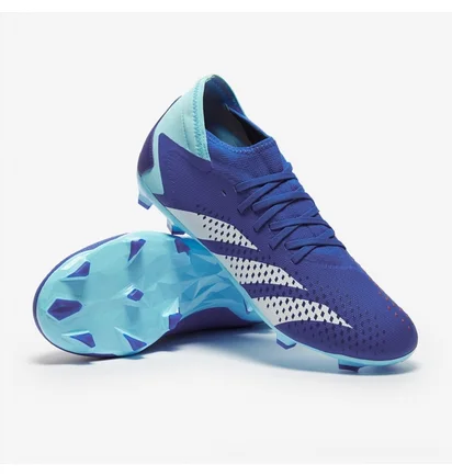 Бутсы унисекс Adidas Predator Accuracy.3 Fg Blue/Light Blue GZ0026