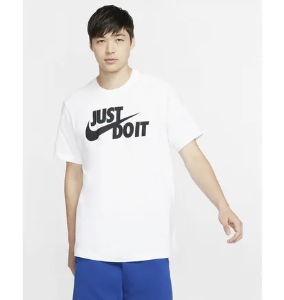 Футболка чоловіча Nike M Nsw Tee Just Do It Swoosh White AR5006-100