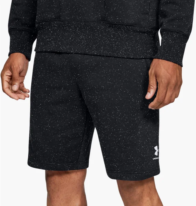 Шорты мужские Under Armour Speckled Fleece Black 1352014-001
