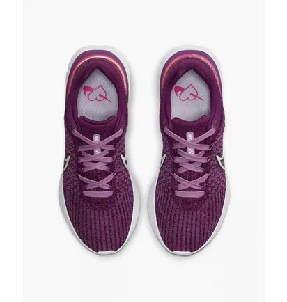 Кроссовки женские Nike React Infinity Run Flyknit 3 Violet Dd3024-500