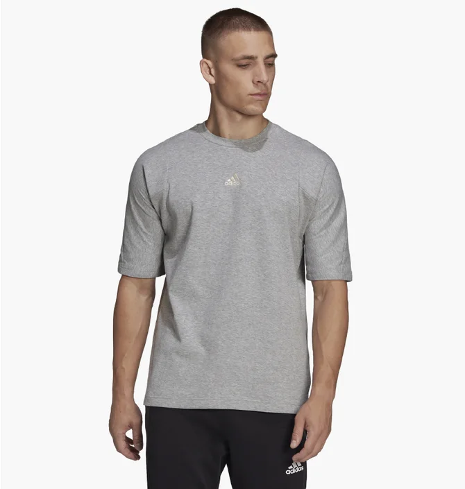 Футболка чоловіча Adidas Studio Lounge Tee Grey Hb6597