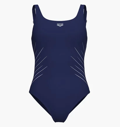 Купальник женский Arena Isa Swimsuit Squared Back Blue 010352-710