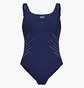 Купальник женский Arena Isa Swimsuit Squared Back Blue 010352-710