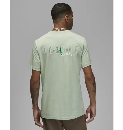 Футболка чоловіча Air Jordan Essentials MenS T-Shirt Olive DX9577-321