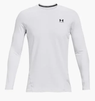 Лонгслив мужской Under Armour Cg Fitted Crew White 1366068-100
