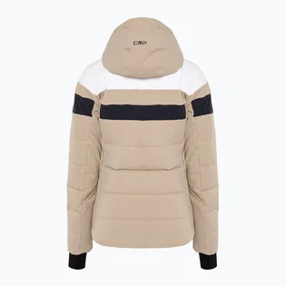 Куртка жіноча CMP Jacket Zip Hood Mechanical Str Beige 34W4586-A435