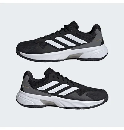 Кроссовки мужские Adidas Courtjam Control 3 Clay Tennis Shoes Black ID7392