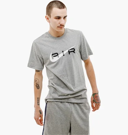 Футболка чоловіча Nike M Sw Air Graphic Tee Grey FN7704-064