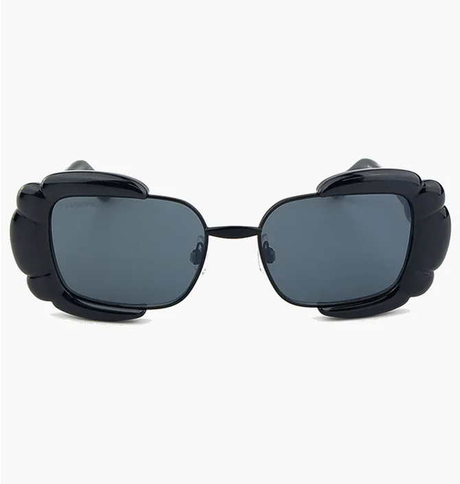 Сонцезахисні окуляри жіночі Swarovski Grey/Black 0337-01C