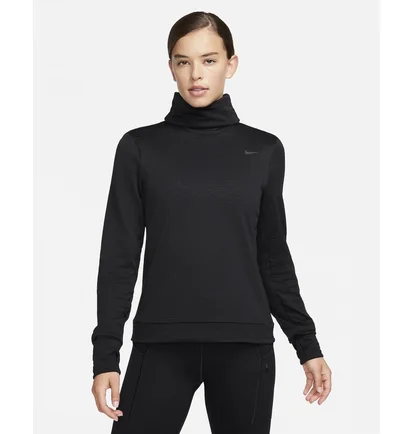 Кофта жіноча Nike Therma-Fit Swift Element Turtleneck Running Top Black FB5306-010