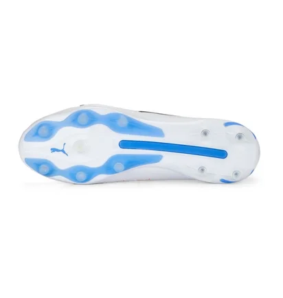 Бутсы унисекс Puma King Ultimate Fg/Ag White 107097-01