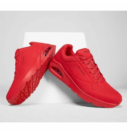 Кроссовки мужские Skechers Uno Stand On Air Red 52458-RED