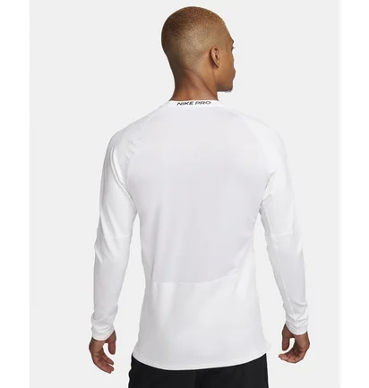 Лонгслів чоловічий Nike Pro Warm Long-Sleeve Top White FB7982-100