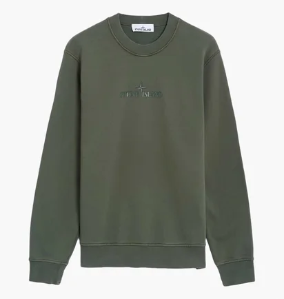 Світшот чоловічий Stone Island Institutional One Olive 811566182-V0059