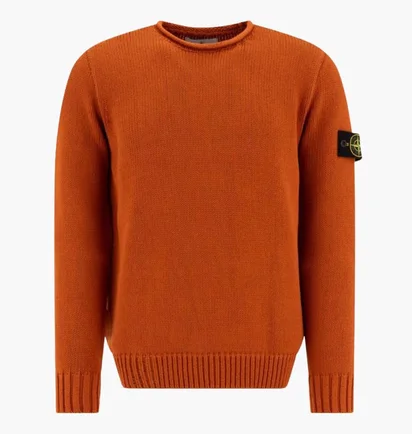 Кофта мужская STONE ISLAND Sienna Orange 7815538B6-V0073