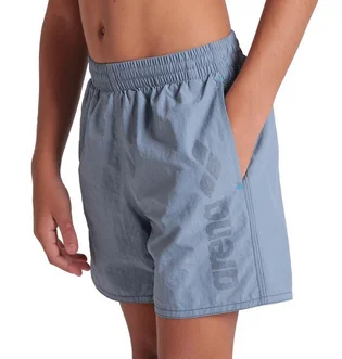 Шорты детские Arena Logotype Beach Boxer Grey 009258-550