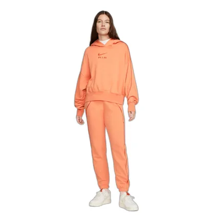 Худі жіноче Nike Air Fleece Hoodie Orange DQ6915-871