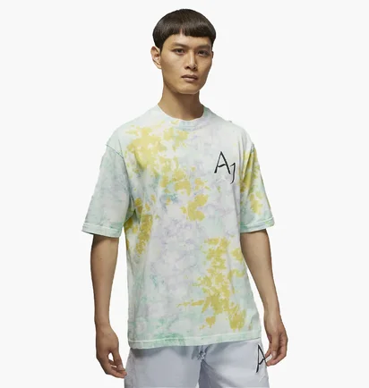 Футболка мужская Air Jordan M J Sprt Dna Stmt 85 Ss Crew Camo/Green Dm1454-530