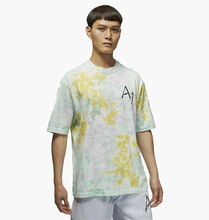 Футболка мужская Air Jordan M J Sprt Dna Stmt 85 Ss Crew Camo/Green Dm1454-530