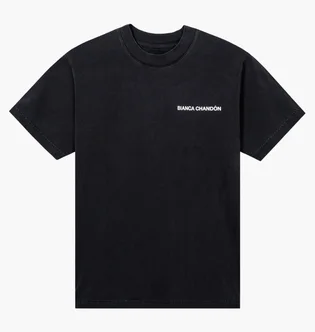 Футболка унісекс bianca chandôn Hello Hell Black FW24BC-HH