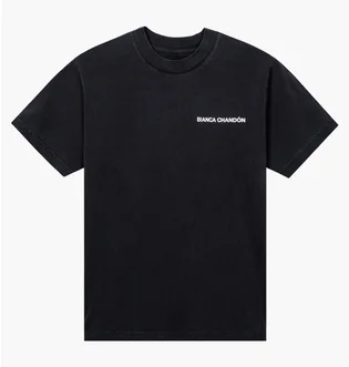 Футболка унисекс bianca chandôn Hello Hell Black FW24BC-HH