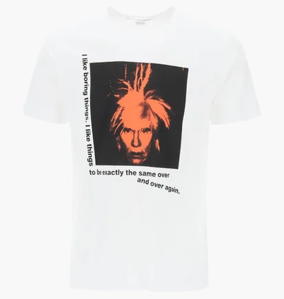 Футболка мужская Comme des Garcons White FM-T006-S24