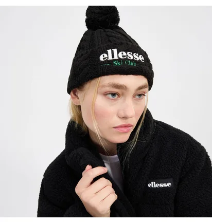 Шапка жіноча Ellesse Sanga Pom Beanie Black SAXA3762-011