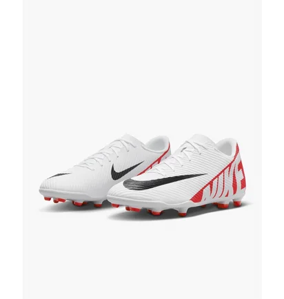 Бутси унісекс Nike Mercurial Vapor 15 Club Multi-Ground Soccer Cleats White/Red DJ5963-600