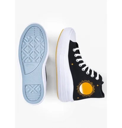 Кеды женские Converse Chuck Taylor All Star Move Black A02896C