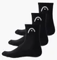 Шкарпетки чоловічі HEAD All Sports Training Quarter Black (3 пари) 701229017-001