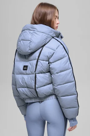 Куртка жіноча Alo Yoga Aspen Love Light Blue W4433R
