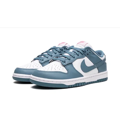 Кросівки жіночі Nike Wmns Dunk Low White/Blue FJ0739-100