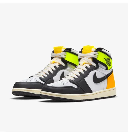 Кроссовки мужские Air Jordan 1 Retro High Og Black/White 555088-118
