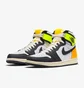 Кроссовки мужские Air Jordan 1 Retro High Og Black/White 555088-118