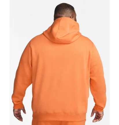 Худі чоловіче Nike Sportswear Club Fleece Pullover Hoodie Orange BV2654-885