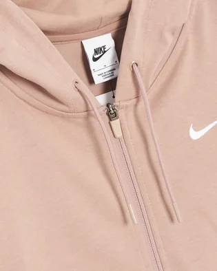 Толстовка жіноча Nike W Nsw Jrsy Os Fz Hoodie Beige DM6415-272