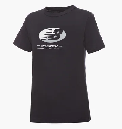 Футболка дитяча New Balance Essentials Reimagined Graphic Black YT31517BK