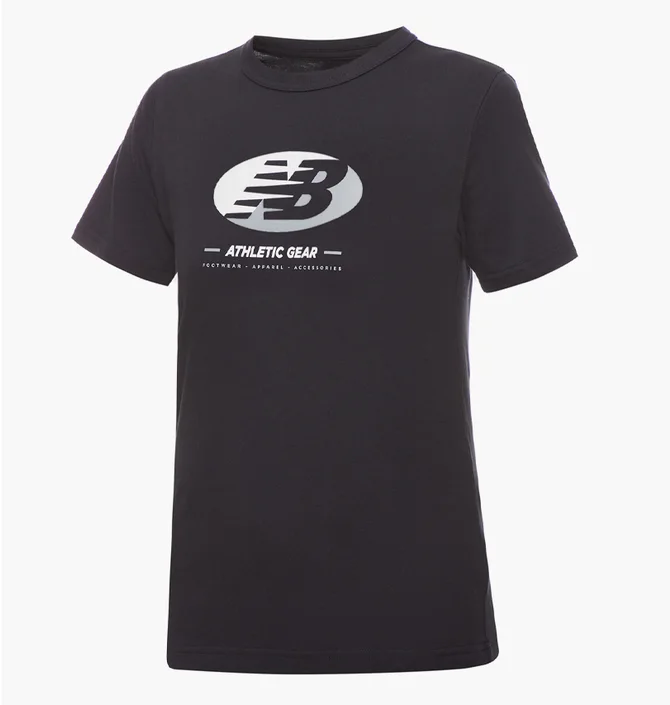 Футболка дитяча New Balance Essentials Reimagined Graphic Black YT31517BK