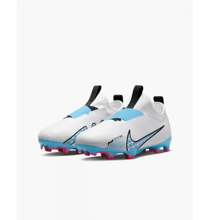 Бутсы детские Nike Zoom Mercurial Vapor 15 Academy White/Light Blue Dj5617-146