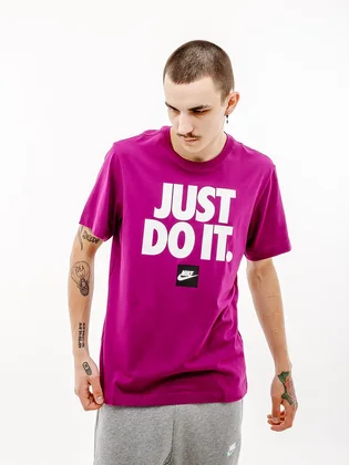 Футболка мужская Nike M Tee Fran Jdi Verbiage Violet DZ2989-503