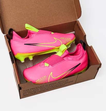 Бутсы детские Nike Air Zoom Mercurial Vapor 15 Academy Mg Pink DJ5617-605