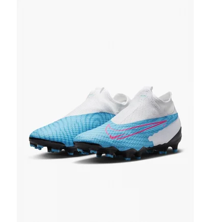 Бутси унісекс Nike Phantom Gx Academy Dynamic Fit Mg White/Blue Dd9472-446